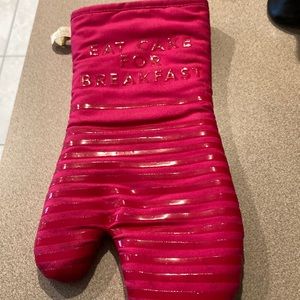 Kate Spade oven mitt and pot holder